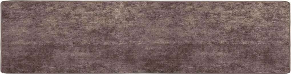 vidaXL Covor Runner MARSA Gri 450 x 80 cm Poliester și PVC
