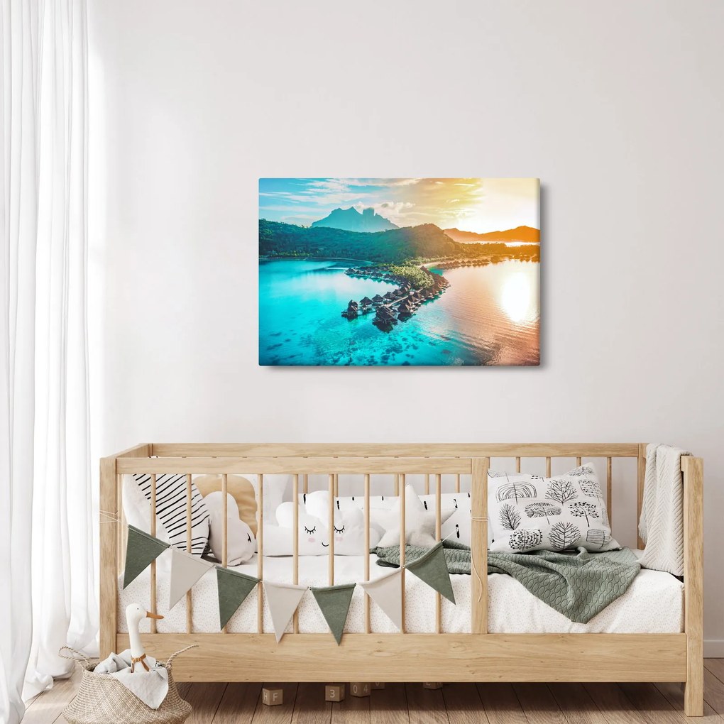 Tablou - Bora Bora (90x60 cm)