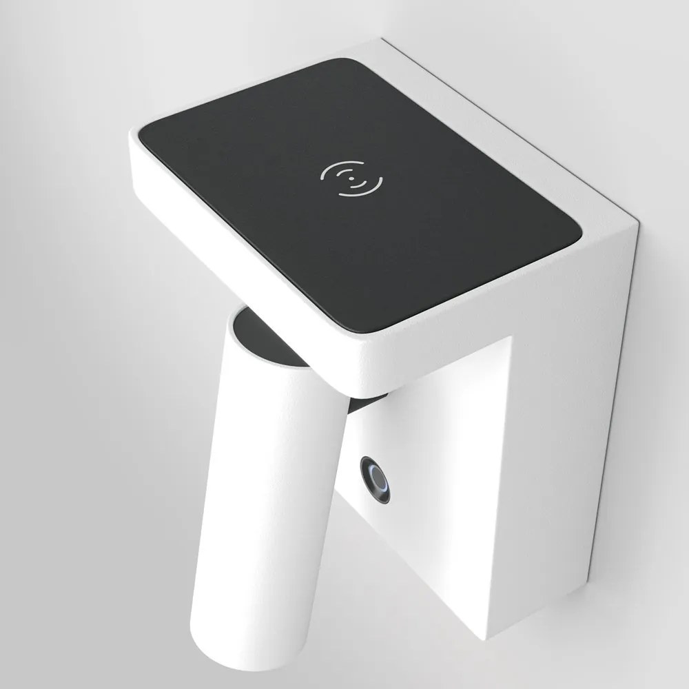 Aplica LED cu suport incarcator wireless Aron