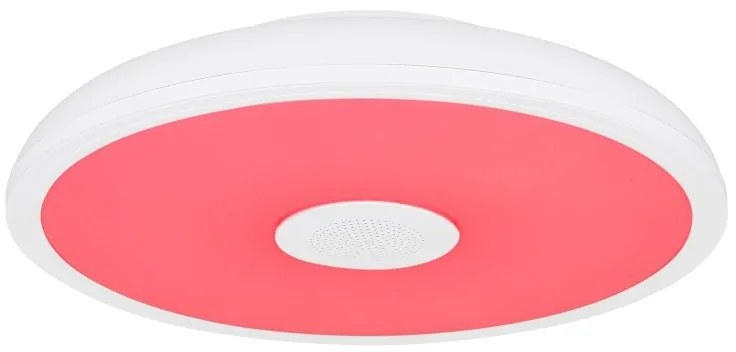 Plafoniera LED RGB cu telecomanda si difuzor RAFFY alba