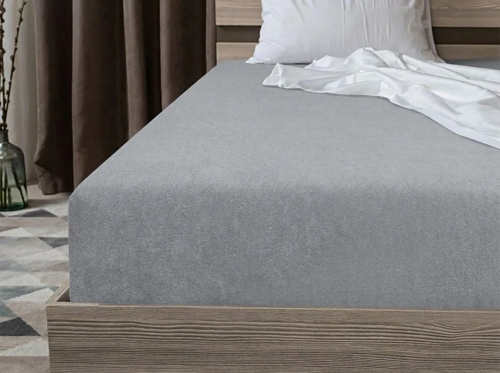 Cearsaf din fleece MOLTON MIX CULORI 180 x 200 cm