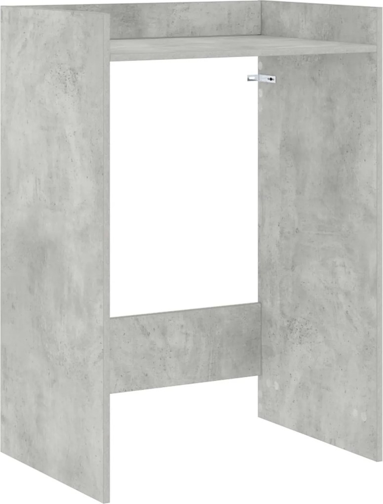 vidaXL Dulap pentru mașina de spălat Beton 67,5 x 48 x 97 cm