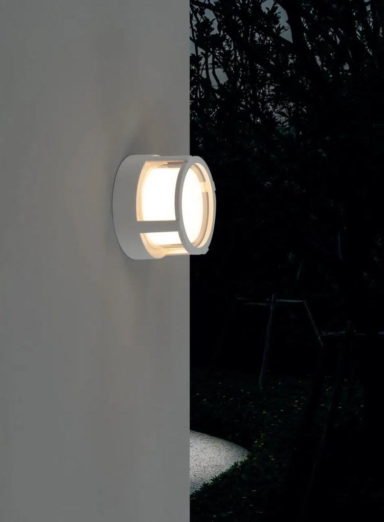 Aplica LED CCT pentru exterior IP65 CREEK diametru 17cm, negru MA-8857