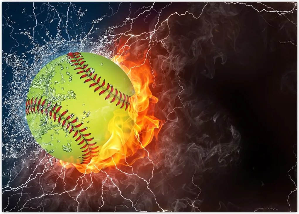 Tablou - Minge de tenis (70x50 cm)