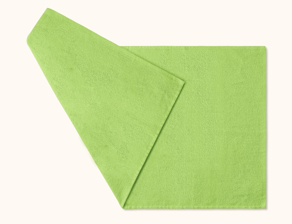 Prosop din bumbac verde, TANGO 50x100 cm