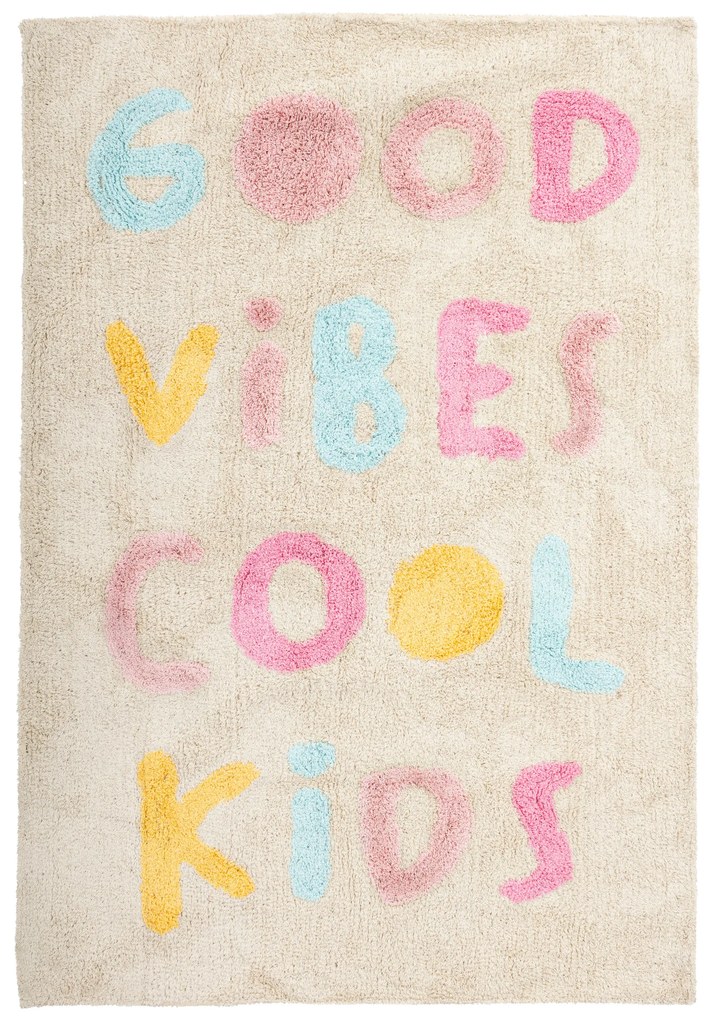 Covor pentru camera copilului VIBE, bumbac tuftat, 100 x 150 cm