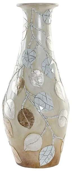 Vaza Leaves Terracotta din lut 25x60 cm