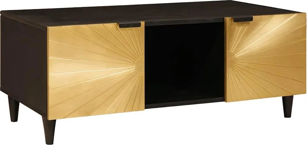 vidaXL Masă de cafea 100 x 54 x 40 cm Lemn de mango solid