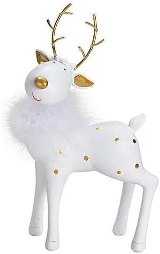 Figurina Elan alb 6x22x12 cm