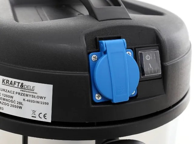 Aspirator industrial 20L 1200W KD483