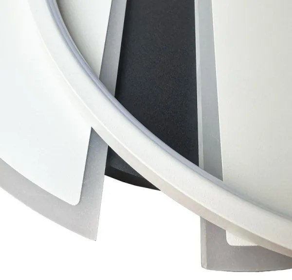 Plafonieră LED dimabilă LED/80W/230V 3000-6500K alb/negru + telecomandă