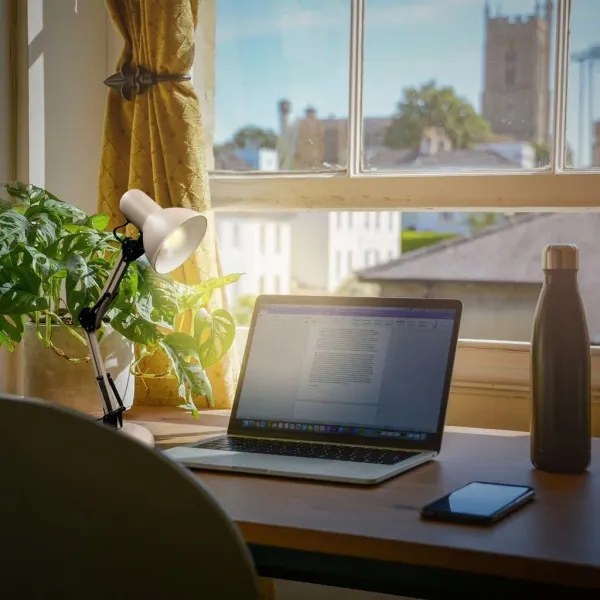 Brilo - Lampă de masă PIXA 1xE14/25W/230V, bej