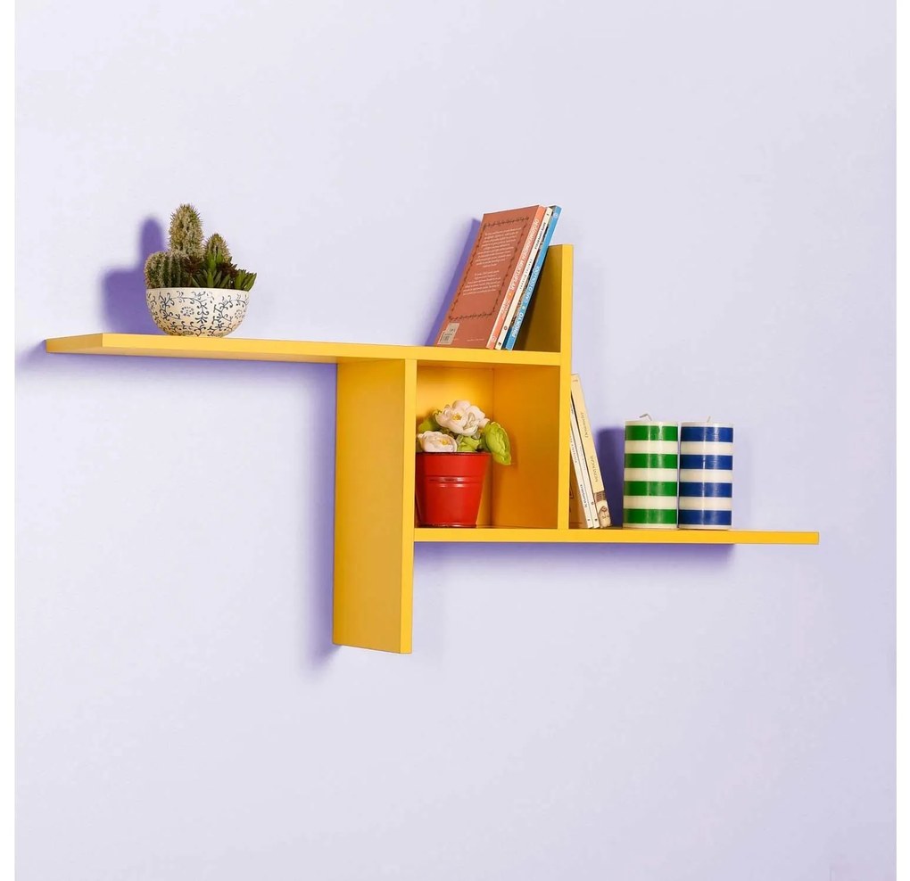 Raft de perete Rafadella (galben). Promo -6%. 1108536
