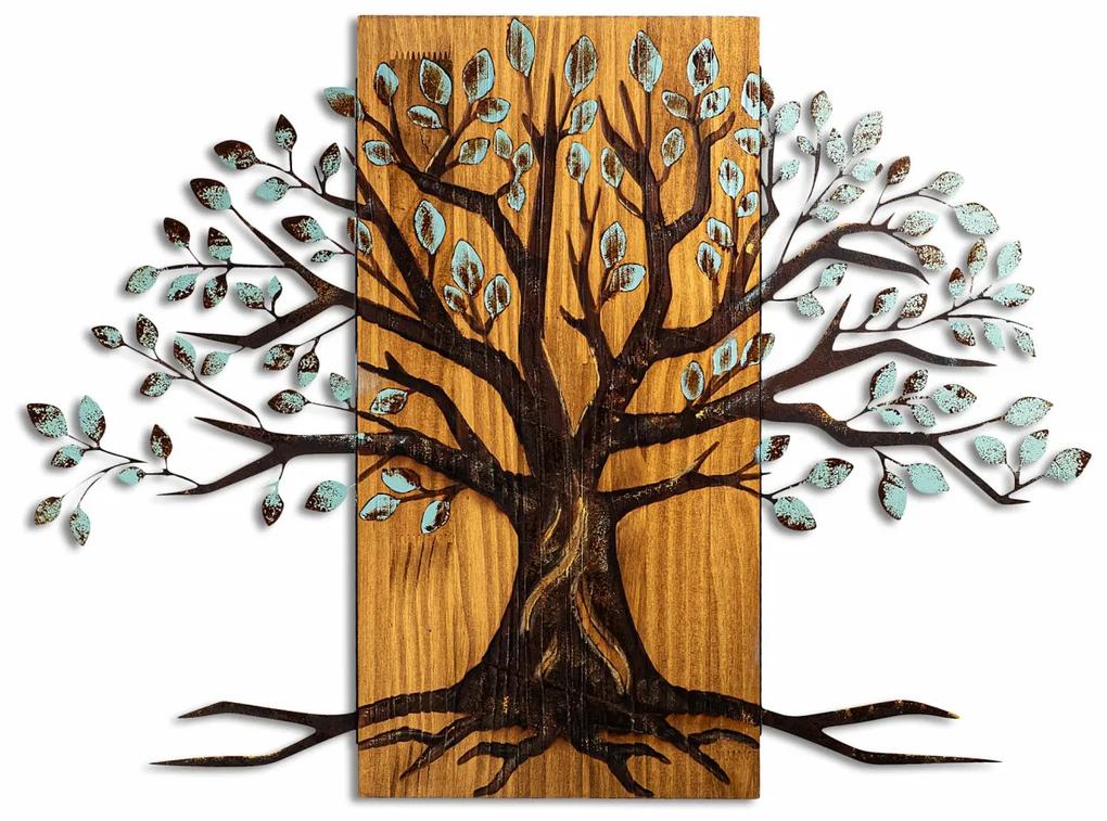 Accesoriu decorativ de perete din lemn Willow - 382-A