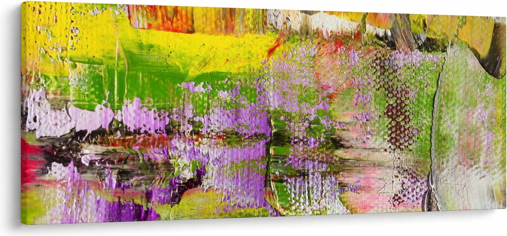 Tablou cu abstracție - pictura (120x50 cm)