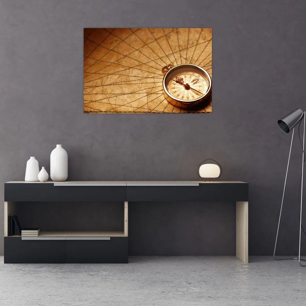 Tablou - Compas (90x60 cm)