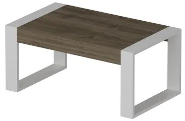 Măsuță de cafea RETRO 40x90 cm albă/maro