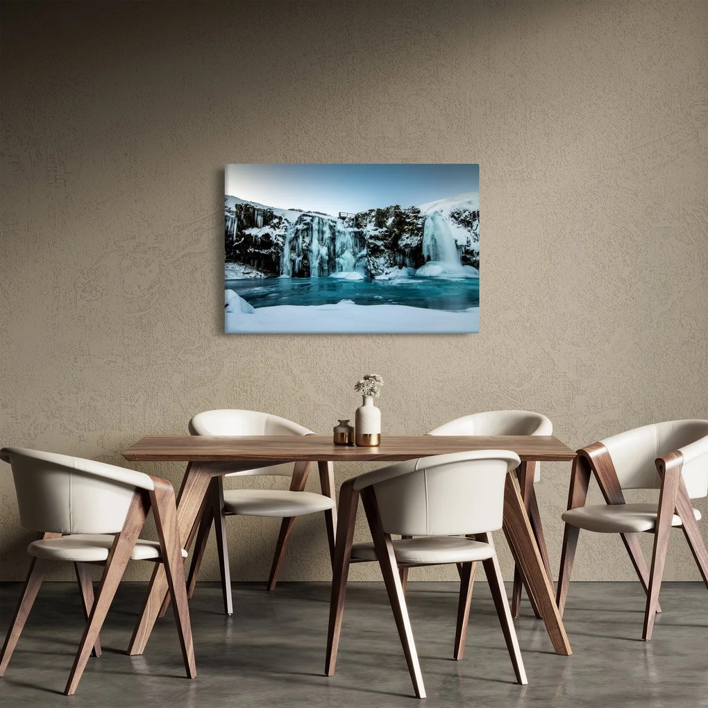 Tablou cu ghețari (90x60 cm)