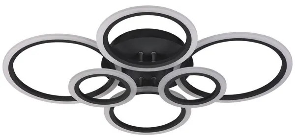 Lustră LED dimabilă aplicată LED/85W/230V 3000-6500K + telecomandă