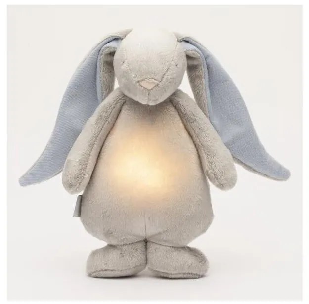 Pluș de îmbrățișat cu sunete și lumină Moonie iepuraș 2.0 sky