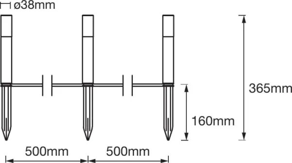 Ledvance - Set 3x LED RGBW lampă extensie LED/3,1W/230V IP65 Wi-Fi