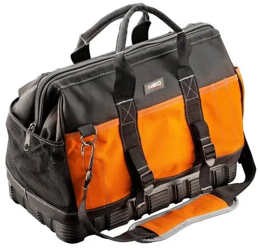 Geanta scule, cu manere si curea transport, nylon 600d, 40x22x30 cm, neo