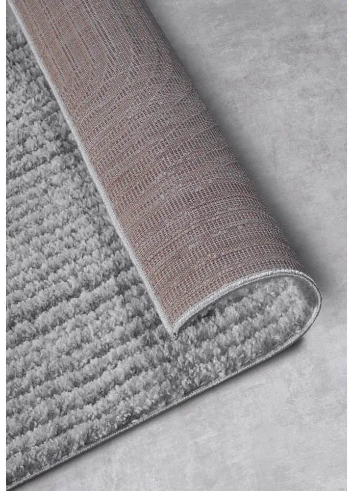 Covor tip traversă gri 80x240 cm Chappe Light Grey – Elle Decoration
