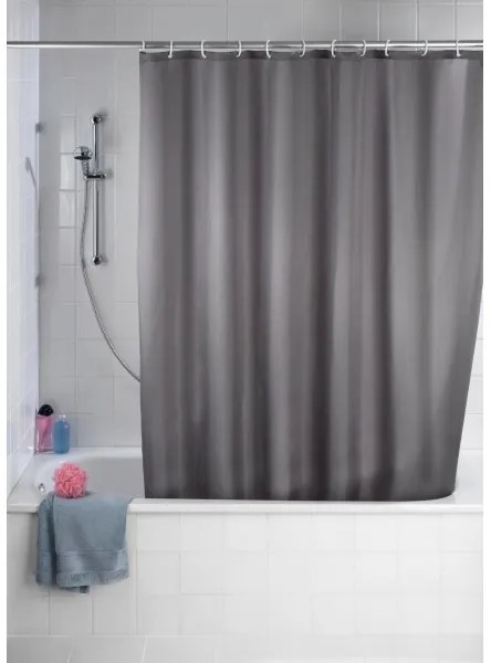 WENKO 20044100 - Perdea de duș 180 x 200 cm, gri