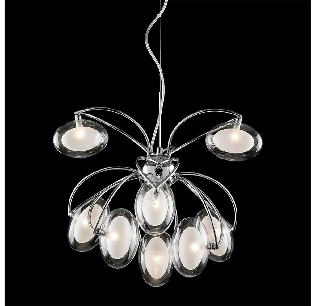 Prezent 69039 - PENELOPA Lustra 9xG4/20W/230V