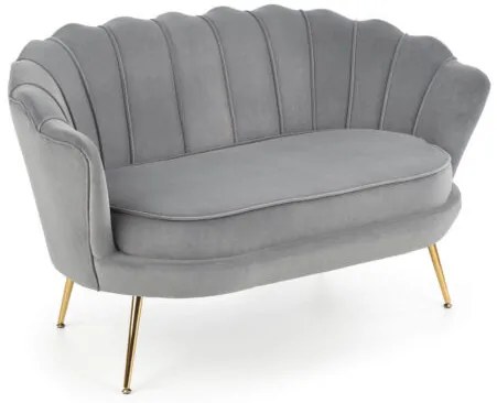 Canapea fixa Amorinito XL velvet gri