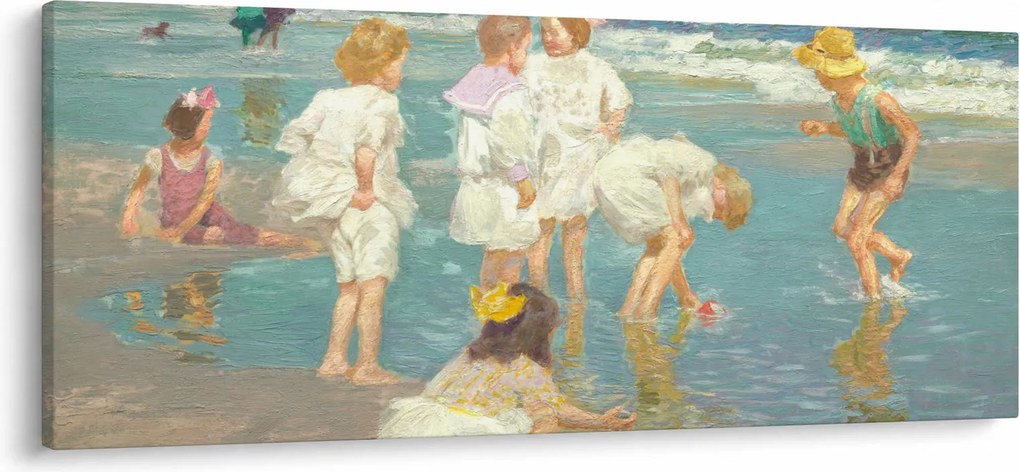 Tablou - Edward Henry Potthast, A Holiday, reproducere (120x50 cm)