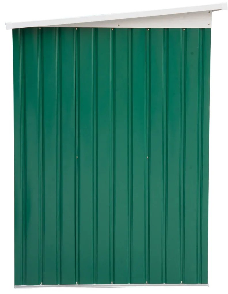 Casuta gradina, sopron pentru depozitare si organizare 277x130x173cm, verde Outsunny | Aosom RO