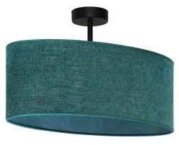 Lustră aplicată Duolla OVAL 1xE27/15W/230V verde