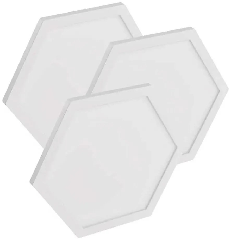 Set de extensie 3x panou RGBIC dimabil LED/1,8W/230V Wi-Fi Tuya