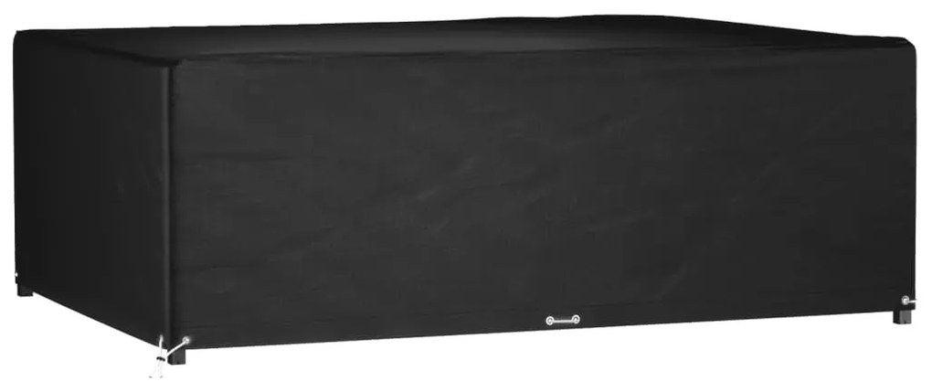 vidaXL Husă pentru mobilier grădină, 12 ocheți, 270x180x90 cm, pătrat