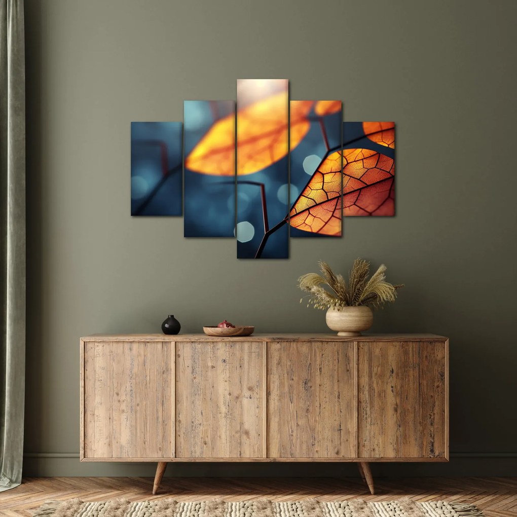Tablou - Textura frunzelor (150x105 cm)