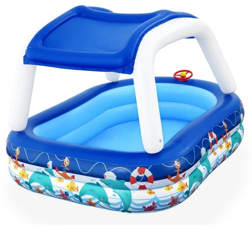 Piscină gonflabilă Bestway Captain Family,213 x 155 x 132 cm