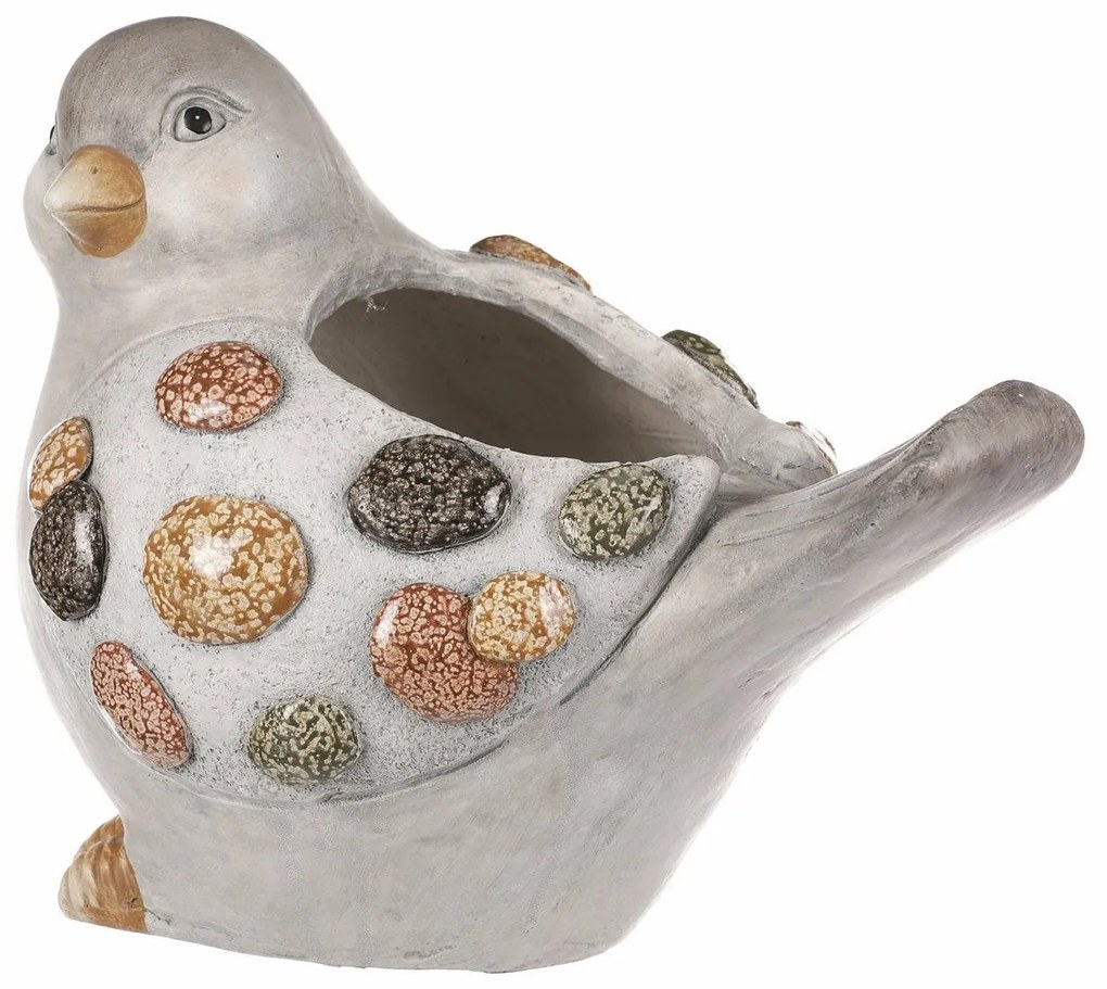 Ghiveci de flori Birdie, 34 x 27 x 23 cm, MgO