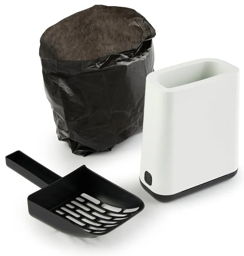 Lopățică cu suport pentru litieră 9x16 cm Biala - Rotho