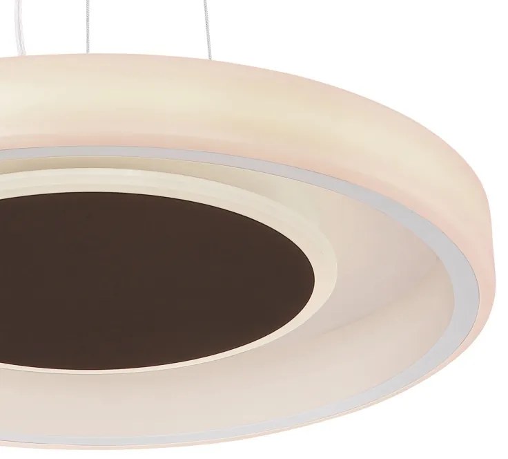 Lustra suspendata LED dimabila cu telecomanda design modern GOFFI 48398-40H GL