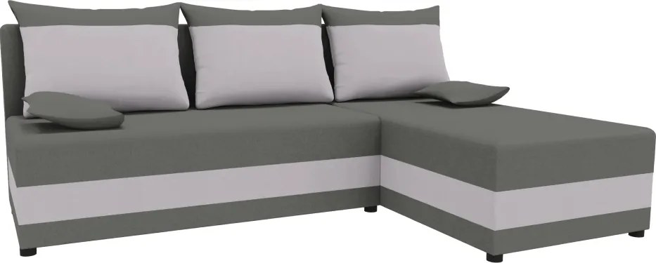 Set de canapea universală, verde/gri deschis, PAGI COLţ UNI