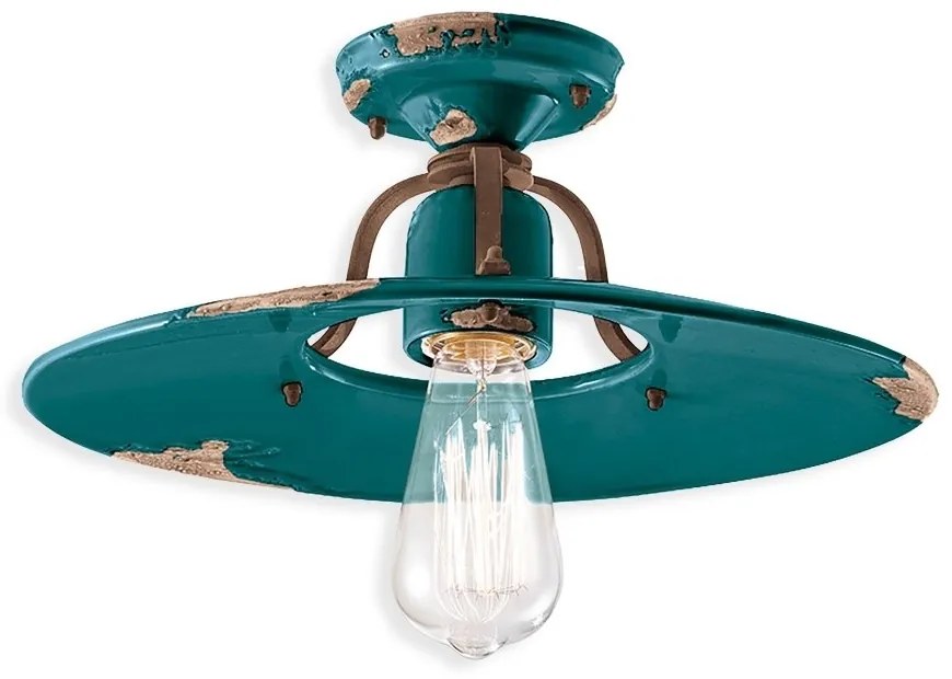 Plafoniera design retro realizata manual din ceramica COUNTRY, 40cm