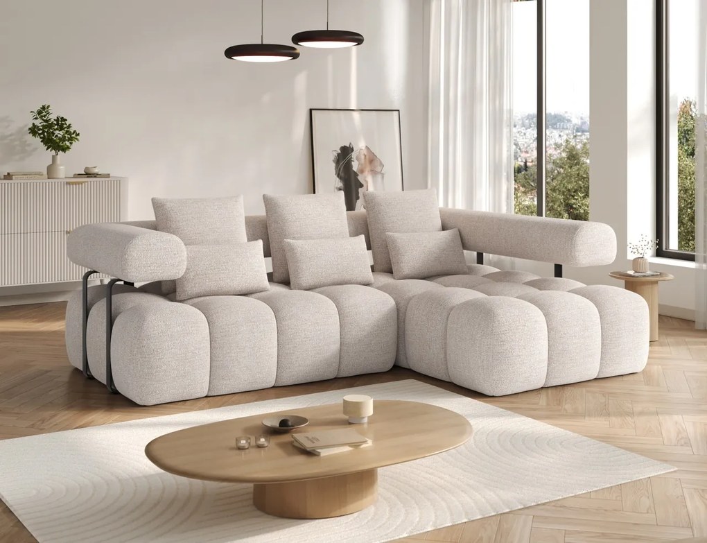 Coltar cu reglaj electric Levvi pe dreapta Bazalt 18