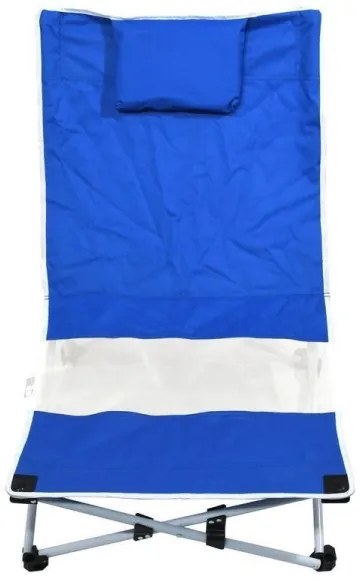 Șezlong de grădină albastru