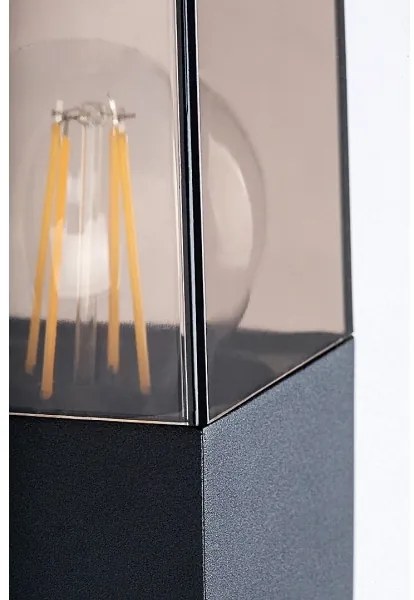 Aplică de exterior Rabalux 77080 LOANDA 1xE27/60W/230V IP54 negru
