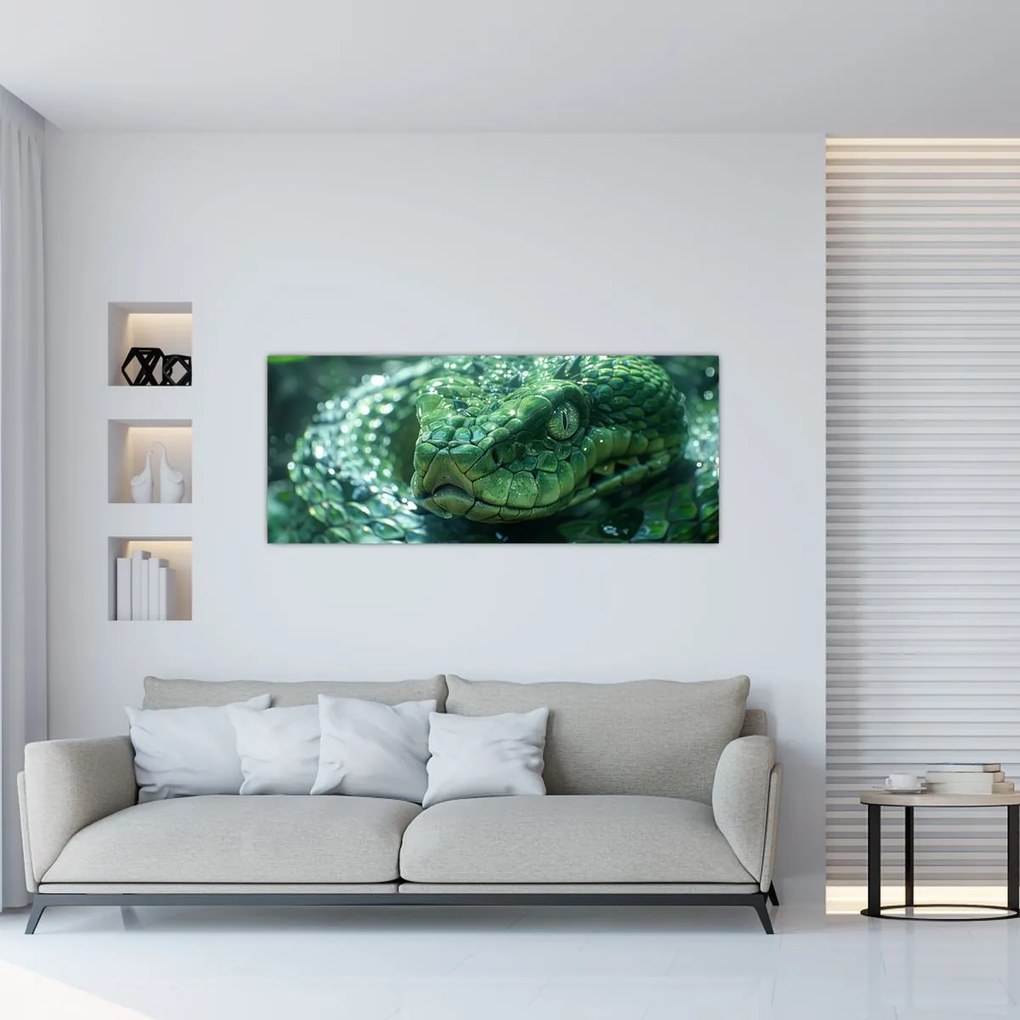 Tablou - Portret de șarpe (120x50 cm)