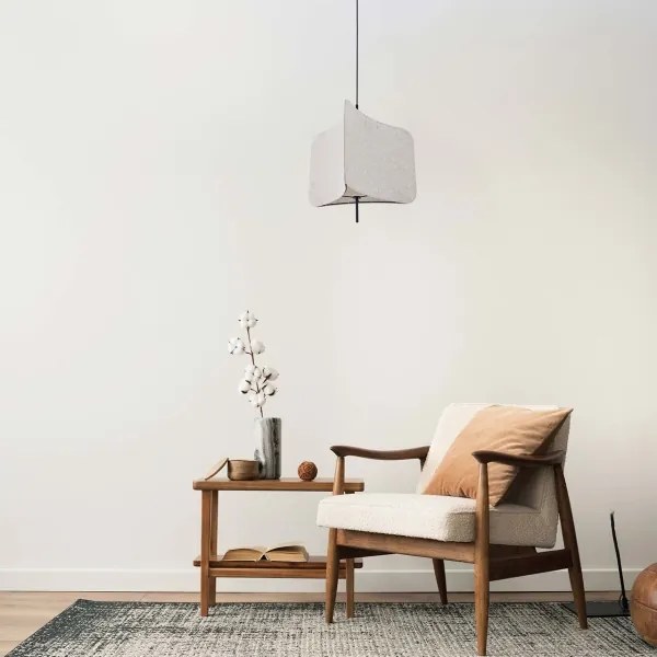 Lustră pe cablu HAVANA 1xE27/20W/230V d. 50 cm bej