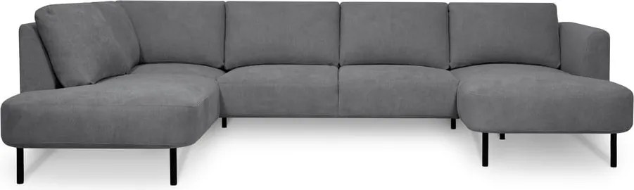 Colțar gri închis (cu colț pe partea stângă /în formă de "U") Hero – Scandic