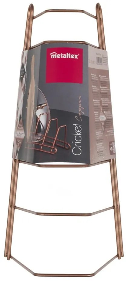 Suport pentru vase Metaltex, arămiu