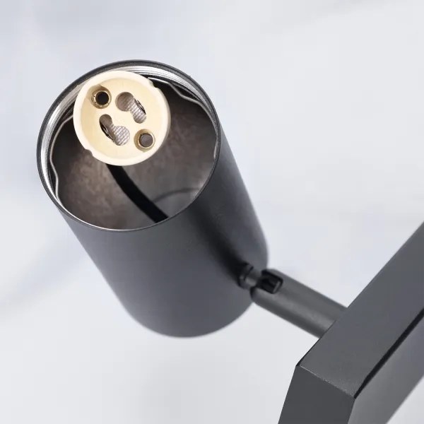 Brilagi - Lustru LED RGBW dimmabil suspendat pe cablu SELE 4xGU10/6,5W/230V negru